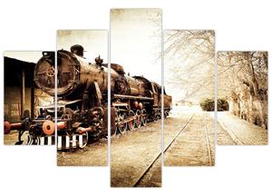 Tablou - Locomotiva istorică (150x105 cm)