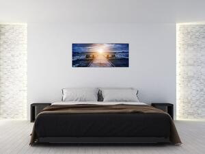 Tablou cu mol însorit (120x50 cm)