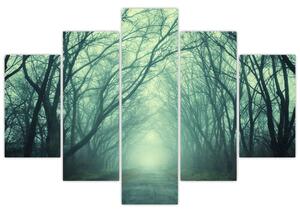Tablou - Alee cu copaci (150x105 cm)