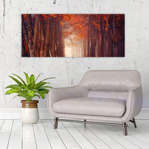 Tablou - Pădurea de toamnă (120x50 cm)