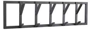 LABEL51 Cuier „Frame”, negru, 80x9x22 cm, L MT-2257