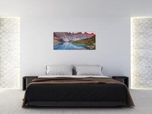 Tablou - Peisaj montan din Canada (120x50 cm)