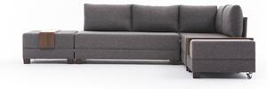 Canapea extensibilă de colț Fly Corner Sofa Bed Right- Brown