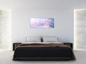 Tablou - Iarna geroasă (120x50 cm)