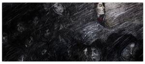 Tablou - Tristețe și renunțare (120x50 cm)