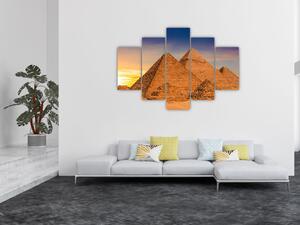 Tablou - Piremidele din Egipt (150x105 cm)