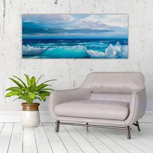 Tablou - Valul mării (120x50 cm)