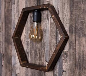 Lampa din lemn Alaska palisandru