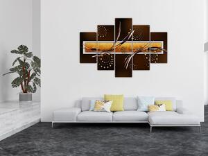 Tablou abstracției - Fluturi (150x105 cm)