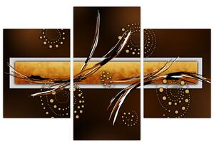Tablou abstracției - Fluturi (90x60 cm)