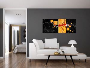 Tablou abstract - Dansatoare (120x50 cm)
