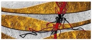 Tablou abstract (120x50 cm)