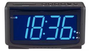 Radio cu telecomandă pentru ceas deșteptător digital negru
