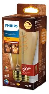 Bec LED reglabil Philips Vintage ST64 E27/7,3W/230V 2200K CRI 90