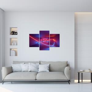 Tablou cu abstracție modernă (90x60 cm)