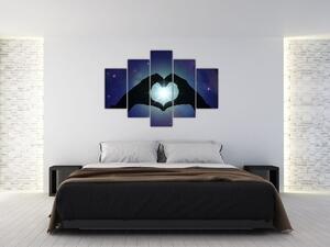 Tablou - Dragoste simbolică (150x105 cm)