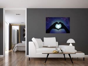 Tablou - Dragoste simbolică (90x60 cm)