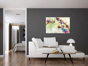 Tablou - Pictua cu flori (90x60 cm)