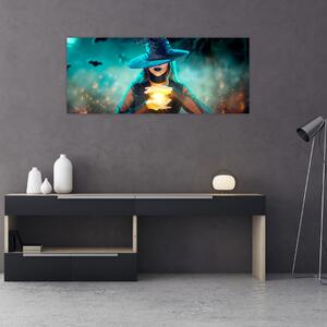 Tablou - Vrăjitoarea (120x50 cm)