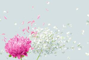 Fototapet - Floare în vânt (296x200 cm)