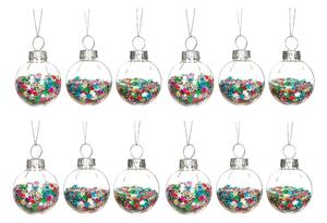 Ornamente de Crăciun 12 buc. din sticlă Disco Stars Mini – Sass & Belle