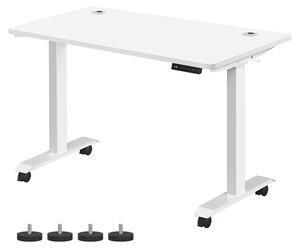 Birou reglabil Songmics Alb 120x60x117 cm
