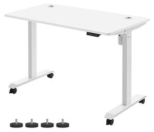 Birou reglabil Songmics Alb 140x70x119 cm