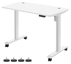 Birou reglabil Songmics Alb 120x60x119 cm
