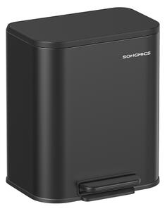 Cos de gunoi Songmics Negru 36.6x30x42.5 cm