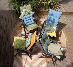 Pernă pentru scaun de grădină galbenă 50x123 cm Cuba – Hartman