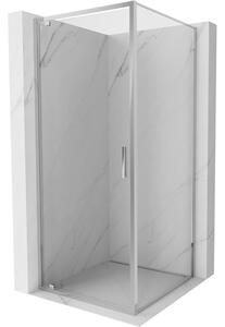 Mexen Exo-BR cabina de duș batantă 90 x 90 cm, transparent, crom - 8181-090-090-01-00