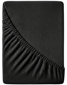 Cearsaf Frotir EXCLUSIVE 90x200 cm negru