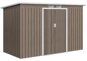 Outsunny Casuta pentru unelte de gradina, 277x130x173cm, verde | Aosom Romania