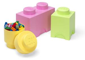 Cutii de depozitare pentru copii din plastic 3 buc. Box – LEGO®