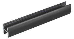 Profil H 10 mm dressing, 3 m, negru mat