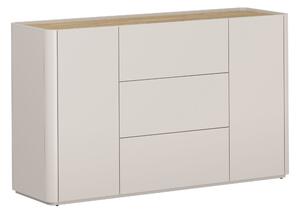 Comodă cu sertare Elivo 150 cm - cașmir / stejar uleiat