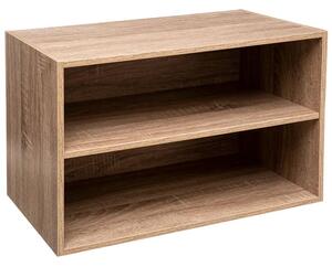 Etajera cu 2 rafturi FixUp 57x30x36.5 cm PAL Stejar