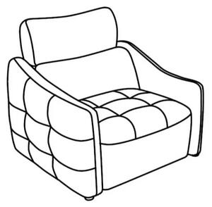Fotoliu Davos cu recliner