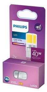 Set de 2 becuri LED Philips G9/3,2W/230V 4000K