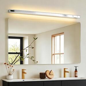 Brilagi - Iluminare LED pentru oglindă de baie AQUA LINE LED/36W/230V 120 cm IP44 crom lucios