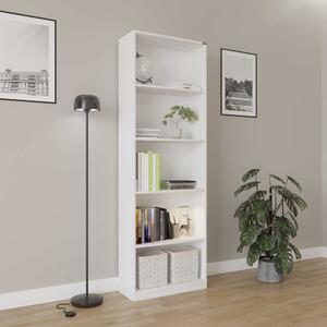 Biblioteca Adore Modern, 5 rafturi, 64 x 182 x 26 cm