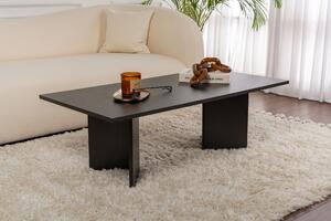 Măsuţă de cafea, Hanah Home, Culoare: Negru din lemn