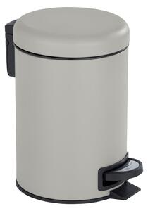 Coș de gunoi cu pedală Wenko Leman, 3 l, gri