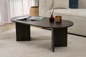 Măsuţă de cafea, Hanah Home, Culoare: Lumiere Black