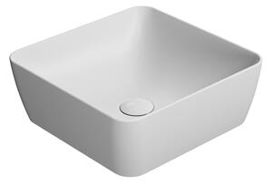GSI GSI, chiuveta ceramica SAND deasupra 38x38 cm, mat alb, 903809
