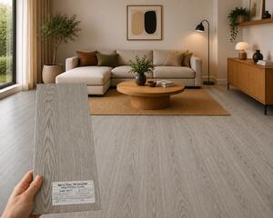 Parchet LVT 8071-1 Gri Aspect Lemn , Pardoseala Vinil 2.5 mm, Clasa Trafic 33