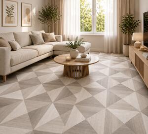 Linoleum Model Kempstone 090L, Latime 200 cm, Bej