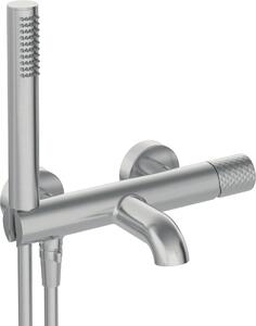Deante Silia, baterie cada cu set de dus, otel, BHS_F11M