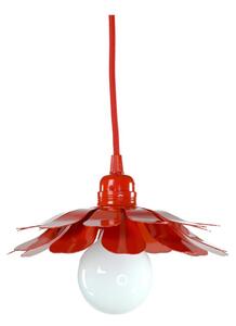 Bohemia-Design - Lustră pe cablu 1xE27/60W/230V, roșie
