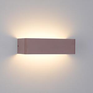 Brilagi - Aplica de perete LED pentru exterior DONNANI LED/12W/230V maro IP44